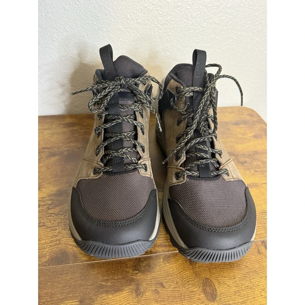 TEVA Grandview GTX Chocolate Chip Leather Waterproof Mens Boots Size 8‎ New